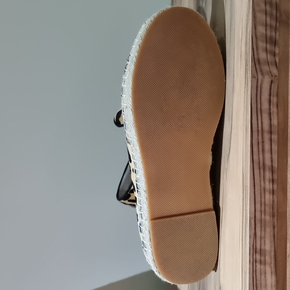 WINDSOR SMITH Brie Ocelot Pony Hair Espadrilles Size 6 - Picture 3 of 7